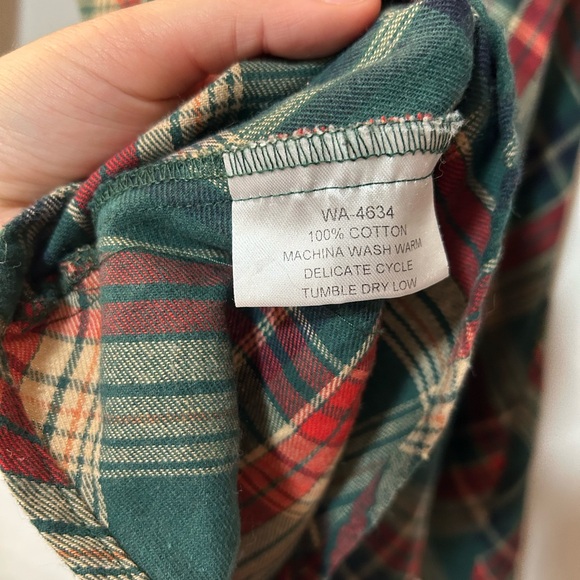 EUC - Kiel James Patrick Cozy Cabin Flannel Dress - Picture 4 of 4